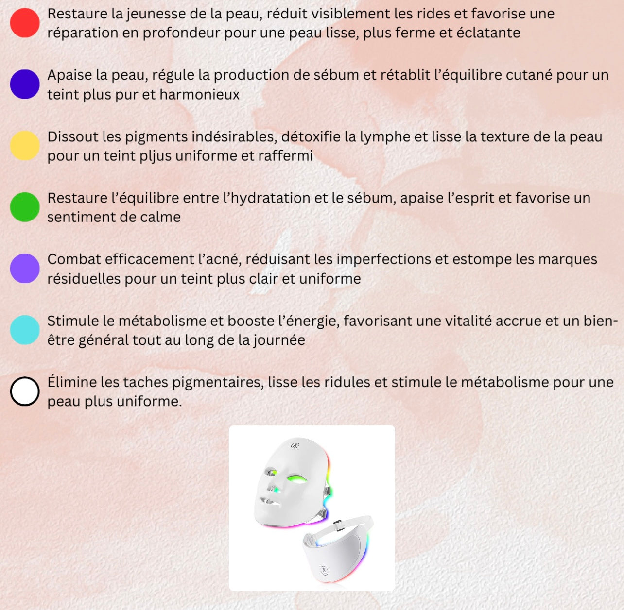 RevitaMask - Masque de Massage pour Visage + Cou